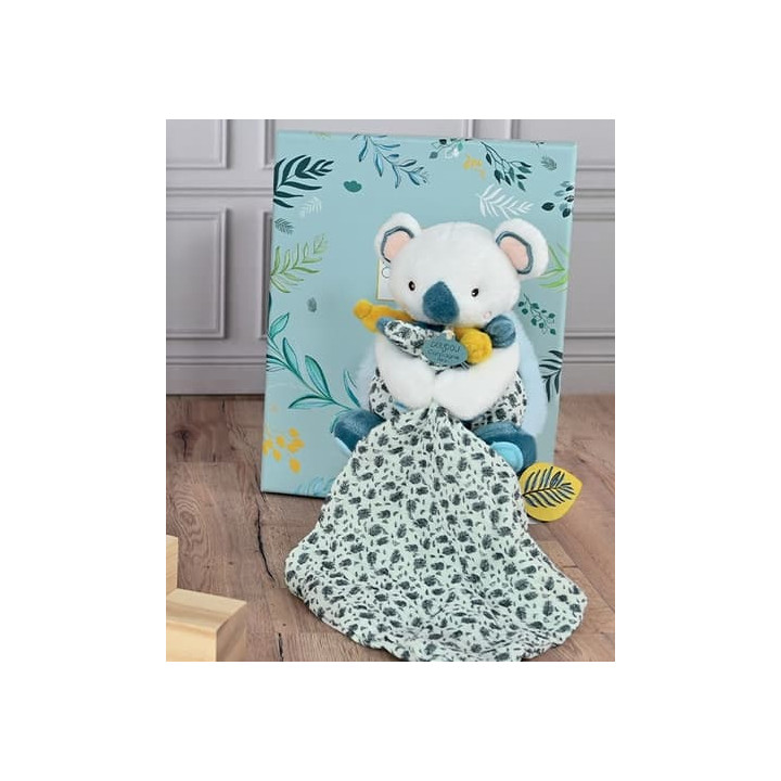 Doudou Dárková sada - plyšová koala Yoca a muchlánek
