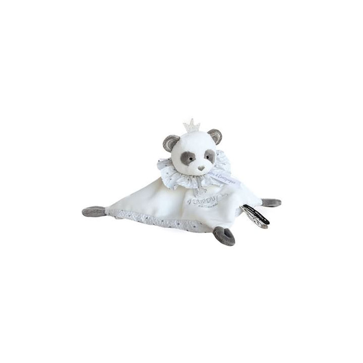 Doudou Dárková sada - plyšový usínáček panda 20 cm