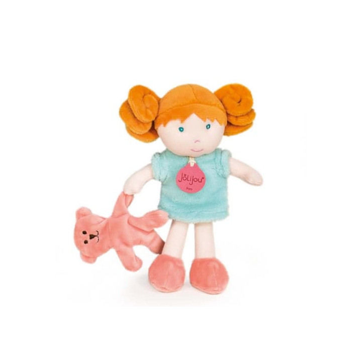 Doudou Jolijou Panenka Miss Mint 21 cm
