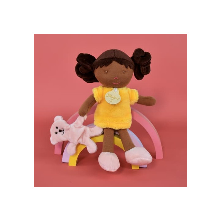 Doudou Jolijou Panenka Miss Vanilla 21 cm
