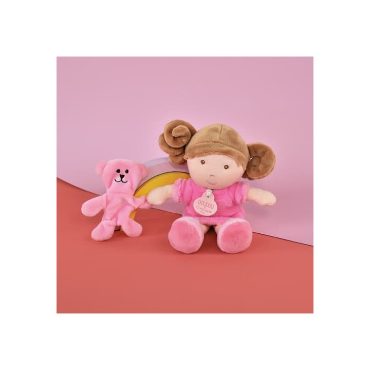 Doudou Jolijou Panenka Miss Rose 21 cm