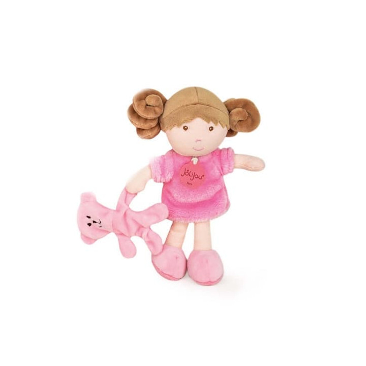 Doudou Jolijou Panenka Miss Rose 21 cm