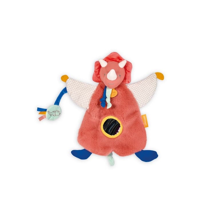 Doudou Plyšový maňásek dinosaurus Lou 25 cm