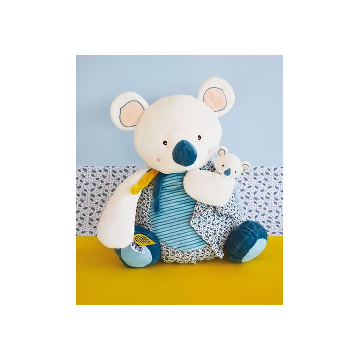 Doudou Koala Yoca s prostorem pro uložení pyžámka 40 cm