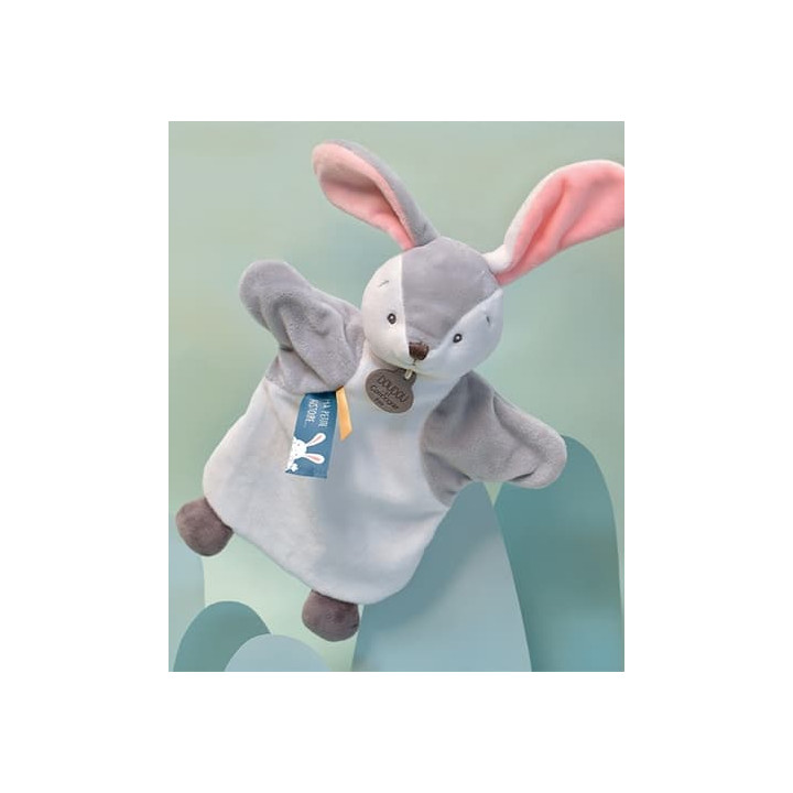 Doudou Plyšový maňásek králíček 25 cm