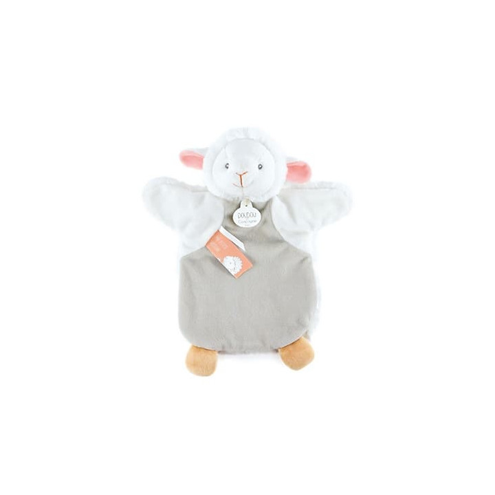 Doudou Plyšový maňásek ovečka 25 cm
