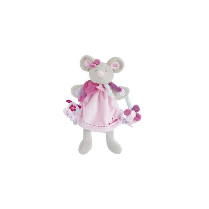 Doudou Plyšový maňásek myška 28 cm