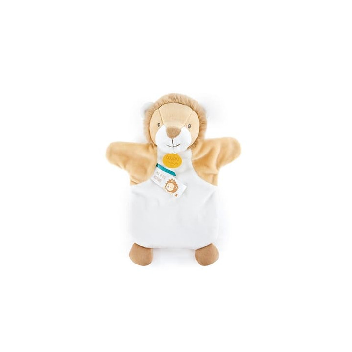 Doudou Plyšový maňásek lvíček 25 cm