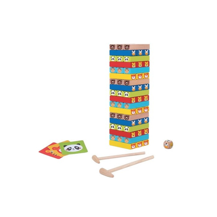 Jenga se zvířátky