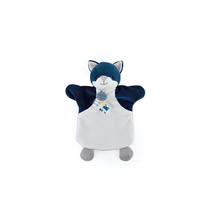 Doudou Plyšový maňásek vlk 25 cm