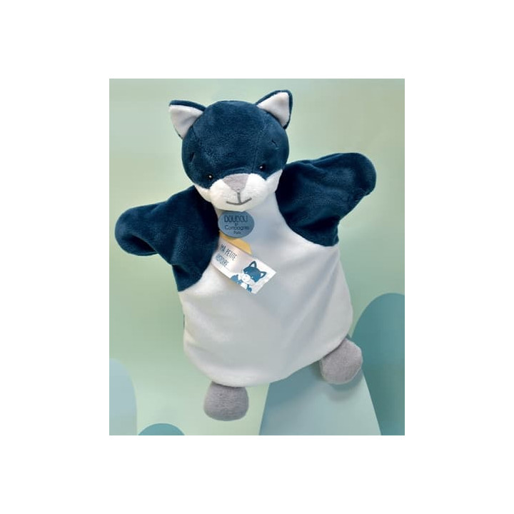 Doudou Plyšový maňásek vlk 25 cm