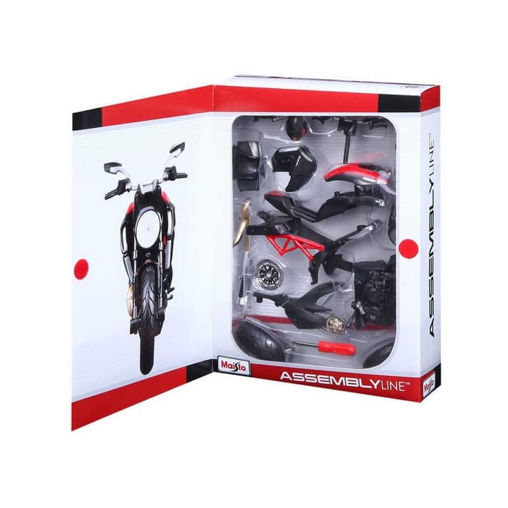 Maisto - Ducati Diavel Carbon - model k sestavení 1:12