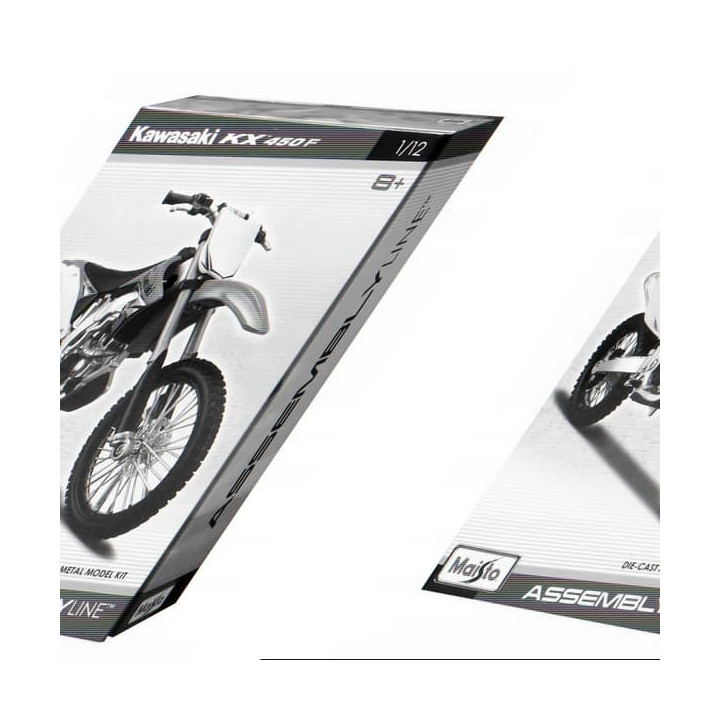 Maisto - Kawasaki KX 450F - model k sestavení 1:12