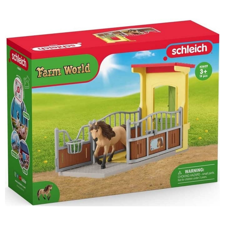 Schleich 42609 Malá stáj pro Islandského poníka