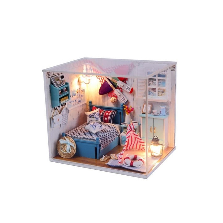 miniatura domečku Brandonův pokoj