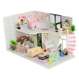 miniatura domečku Dům Anniny růžové melodie