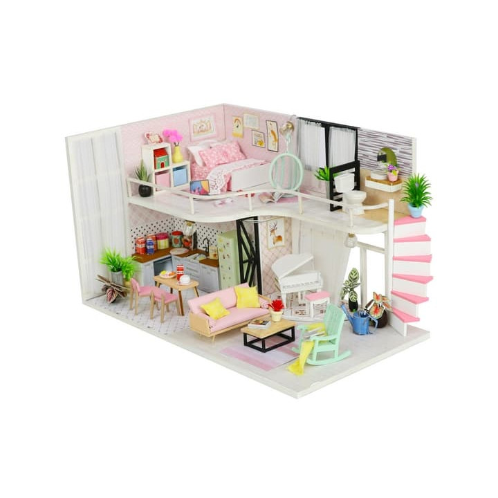miniatura domečku Dům Anniny růžové melodie