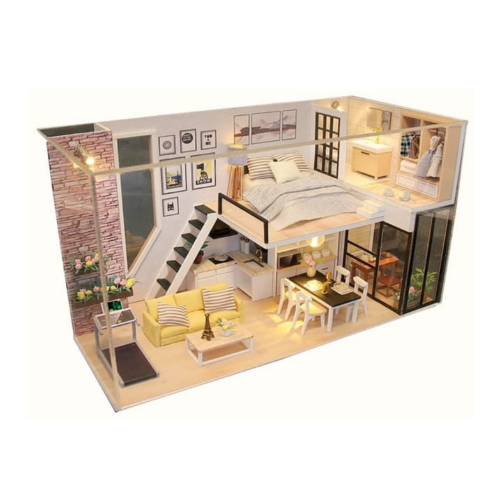 miniatura domečku Dům štěstí