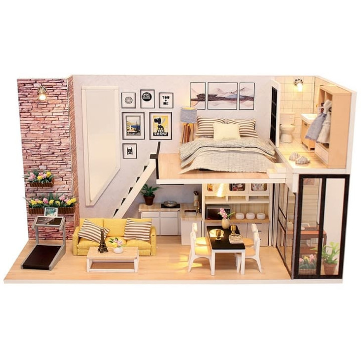 miniatura domečku Dům štěstí