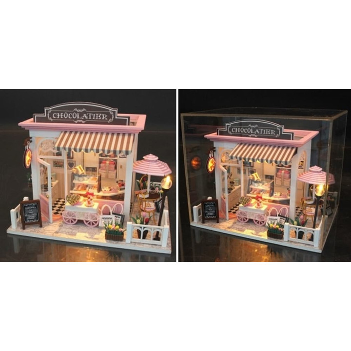 miniatura domečku Čokoládovna