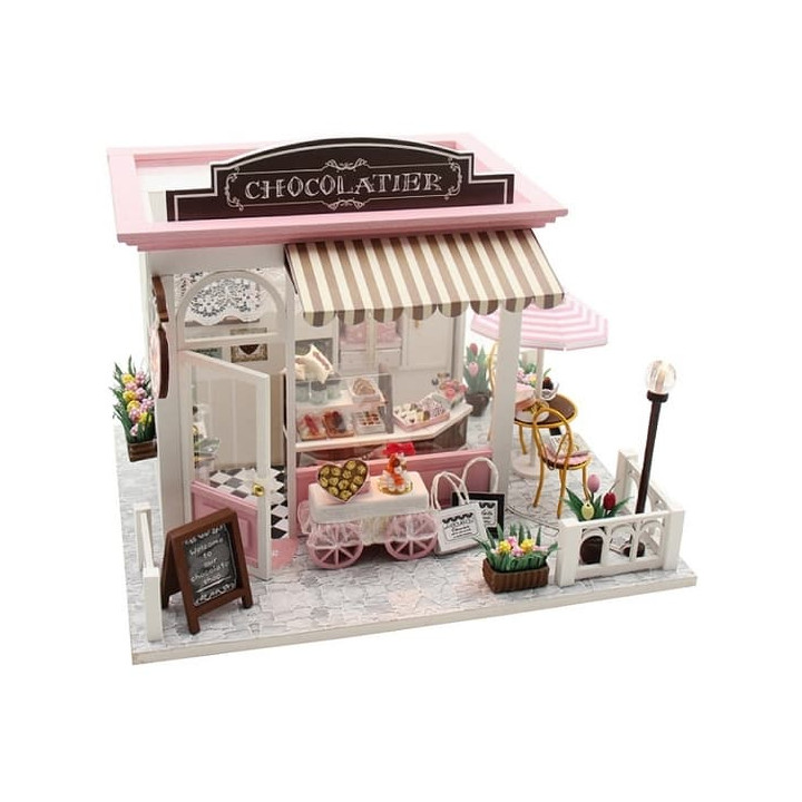 miniatura domečku Čokoládovna