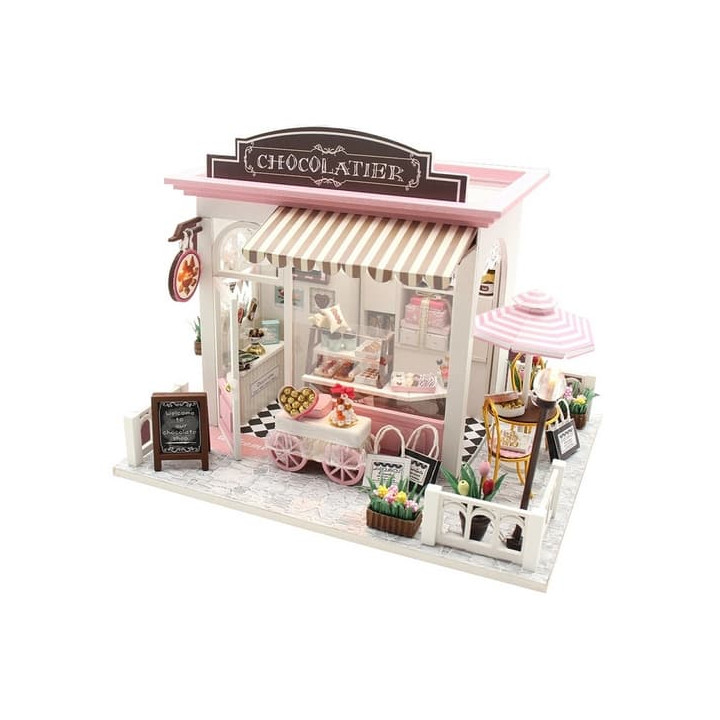 miniatura domečku Čokoládovna