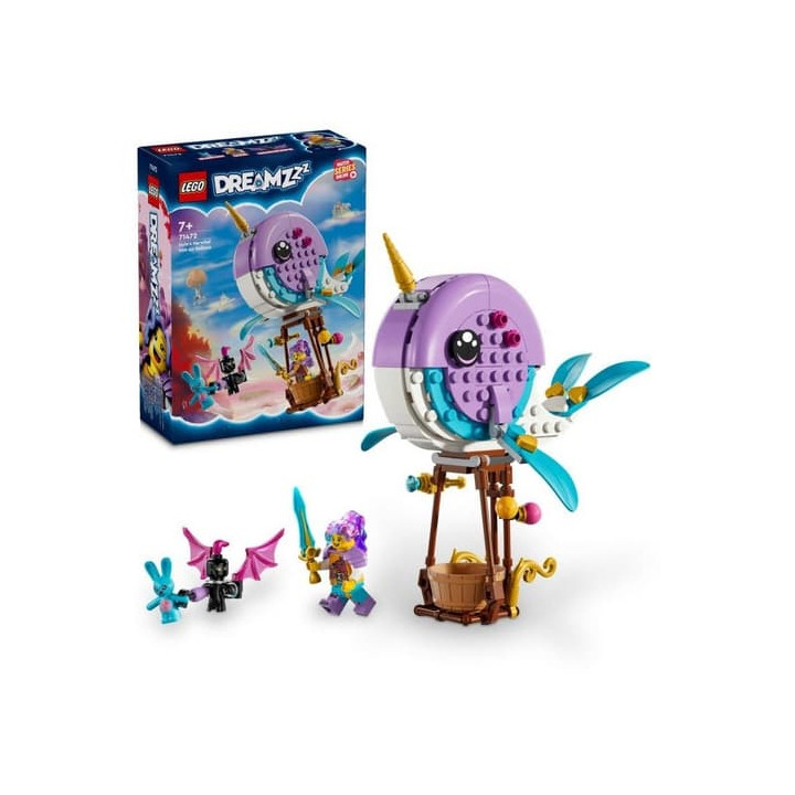 LEGO® DREAMZzz 71472 Izzie a její horkovzdušný balón ve tvaru narvala