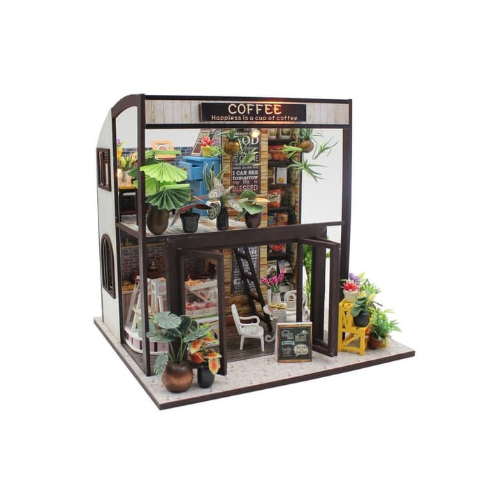 miniatura domečku Kavárna