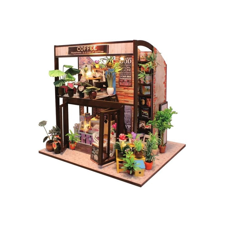 miniatura domečku Kavárna