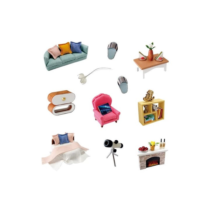 miniatura domečku Jitřenčina dílna