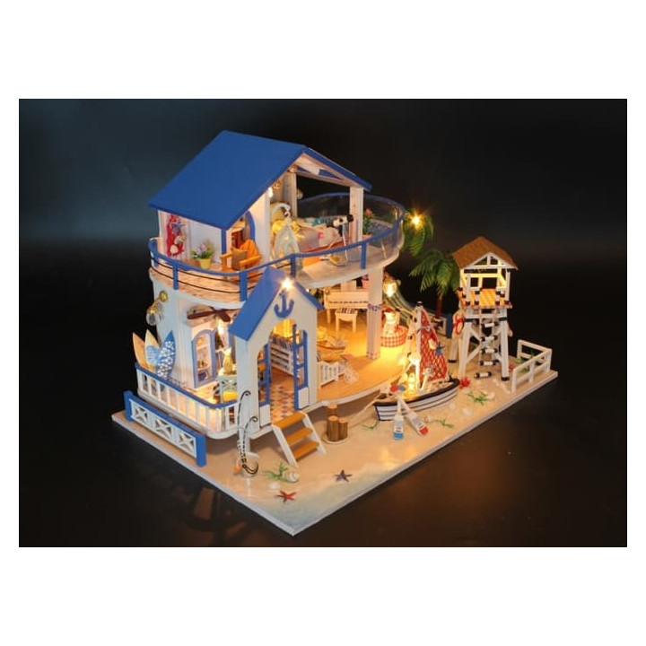 miniatura domečku Legenda o modrém moři