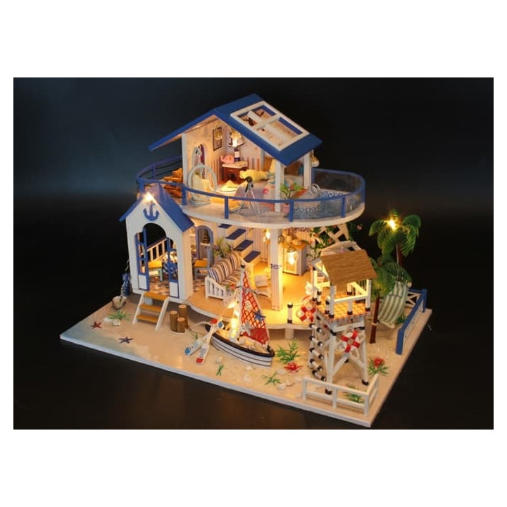 miniatura domečku Legenda o modrém moři