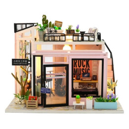 miniatura domečku Hudební studio