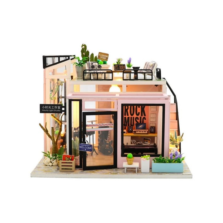 miniatura domečku Hudební studio