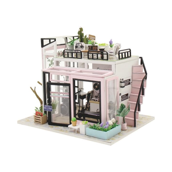 miniatura domečku Hudební studio