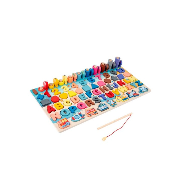 2Kids Toys Multifunkční deska vkládačka 6 v 1