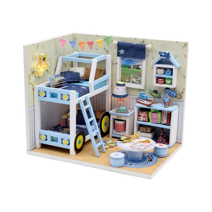 miniatura domečku Charlesův pokoj