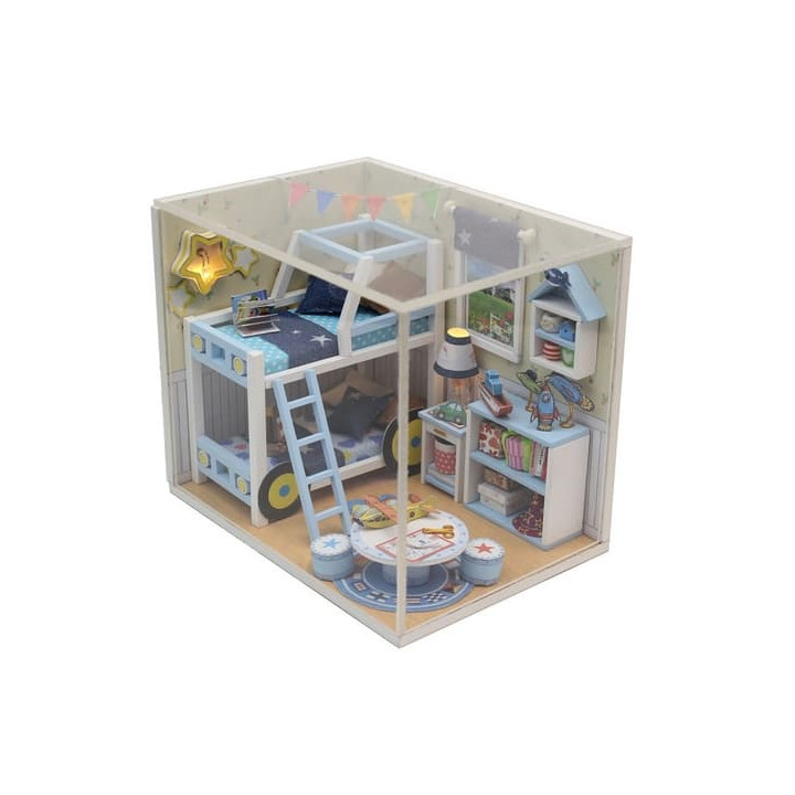 miniatura domečku Charlesův pokoj