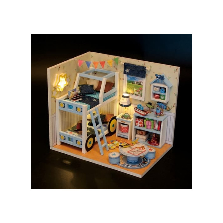 miniatura domečku Charlesův pokoj