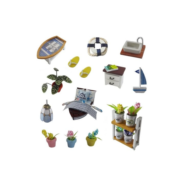miniatura domečku U Modrého pobřeží