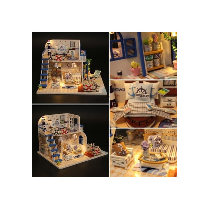 miniatura domečku U Modrého pobřeží