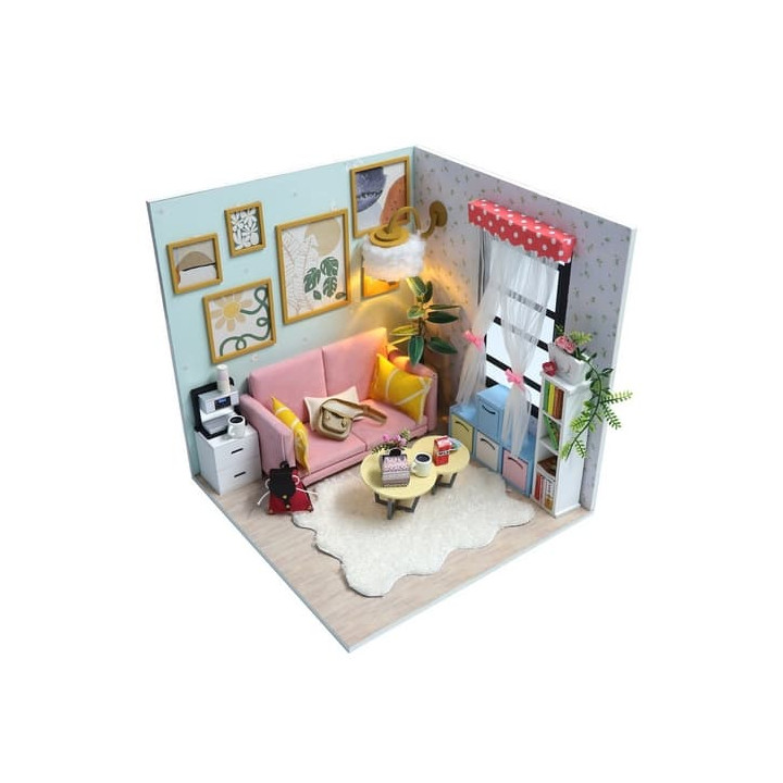 miniatura domečku Obývací pokoj Sluneční paprsek