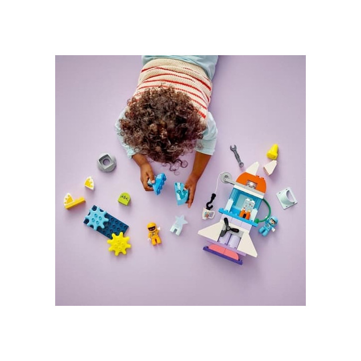 Lego DUPLO 10422 Vesmírné dobrodružství s raketoplánem 3 v 1