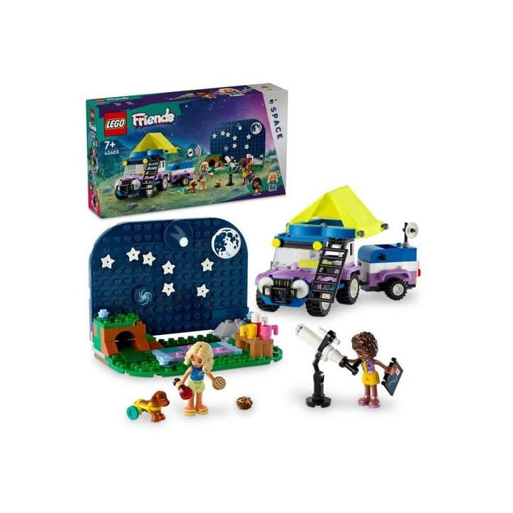 LEGO® Friends 42603 Karavan na pozorování hvězd
