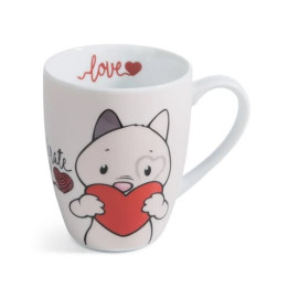NICI hrníček Kočička "Celebrate Love" 310ml