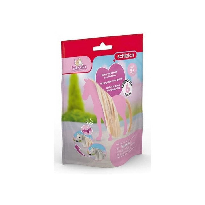 Schleich 42650 Blond doplňky na ocas a hřívu