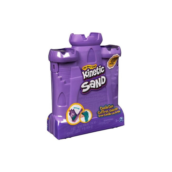 Kinetic sand forma hradu s tekutým pískem