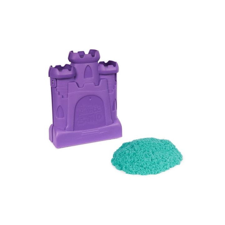 Kinetic sand forma hradu s tekutým pískem