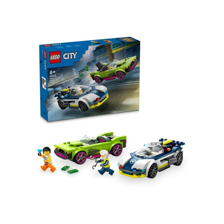 LEGO® City (60415 ) Honička policejního auta a sporťáku