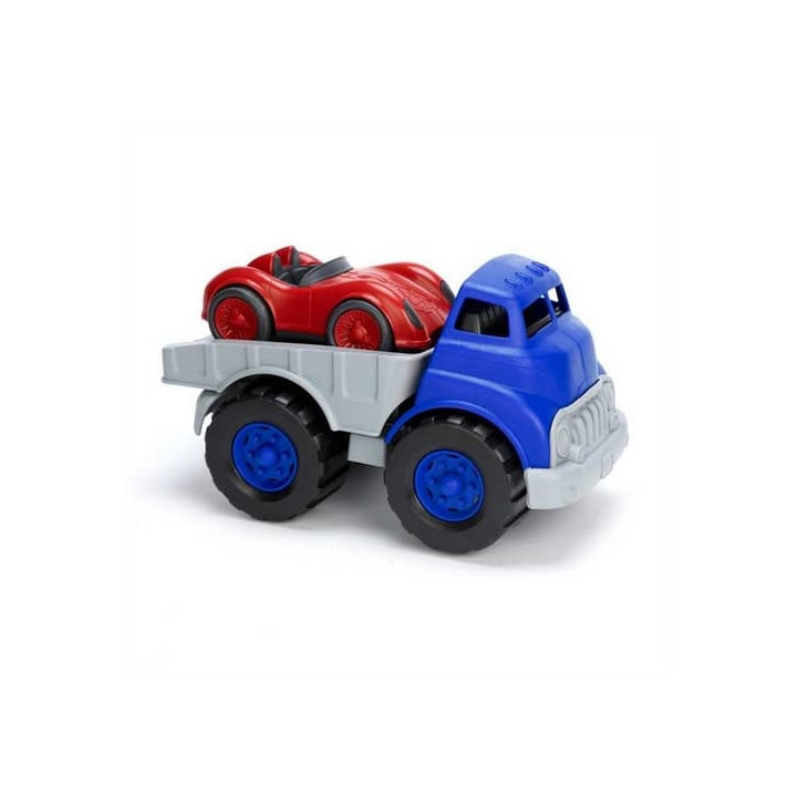 Green Toys Nákladní auto se závodním autem